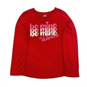 NWT. WAY TO CELEBRATE Toddler Shirt with 'Be Mine' Print